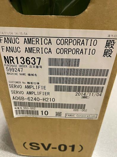 FANUC A06B-6240-H210 SERVO AMPLIFIER