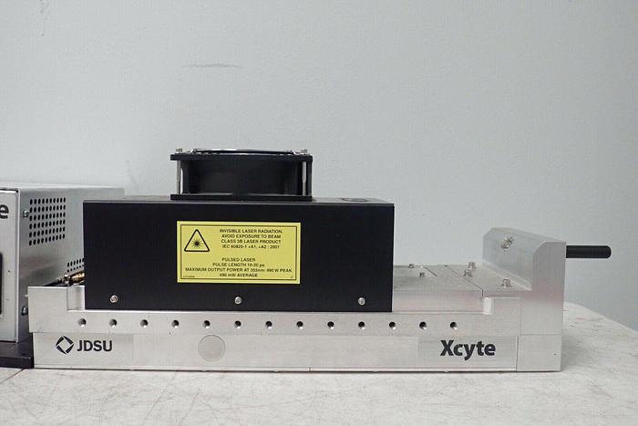 Used JDSU Uniphase Xcyte CY-355-020-M1 355nm Laser Head & CY-PS Laser Controller Unit