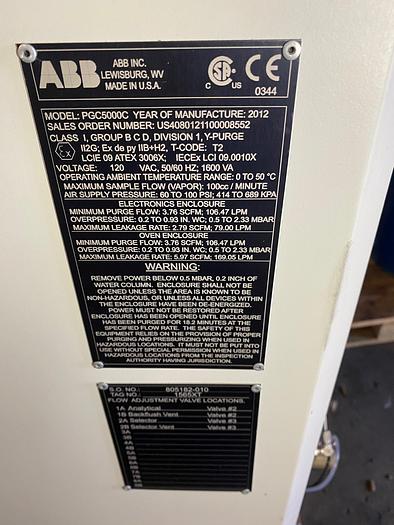 Used 2012 ABB PGC5000C Smart Oven