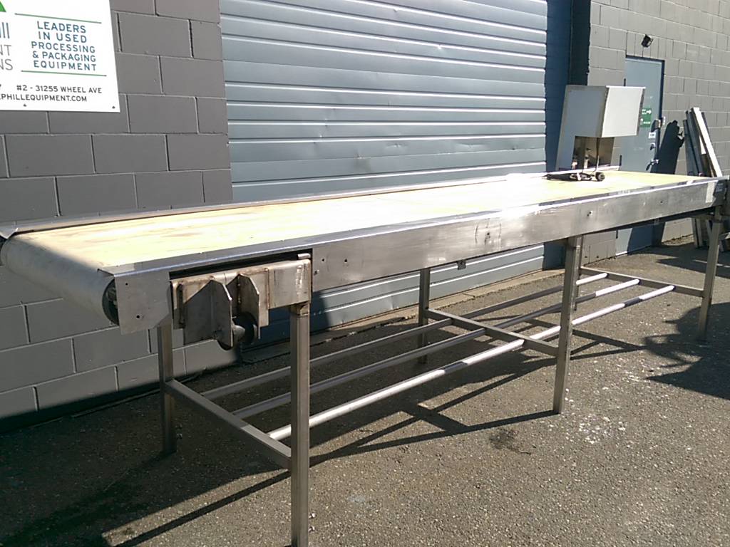 Used 15′ long by 33″ wide Sorting Conveyor