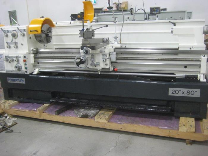 20" X 80" , "NEW" POWERTURN PRECISION LATHE