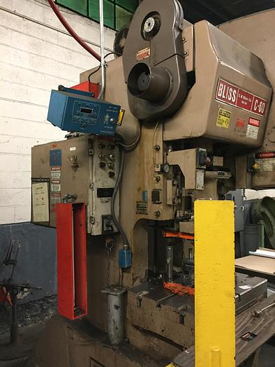 Used 60 TON BLISS OBI PRESS