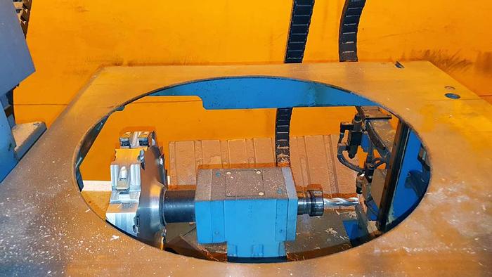 Used Hundegger K2-4 BHF joinery line  for log house production