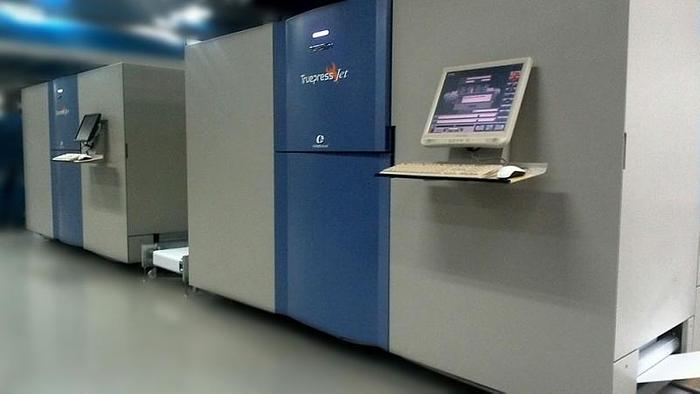 2010 - Screen Truepress Jet 520 Full-Color Variable Printing System (Duplex)