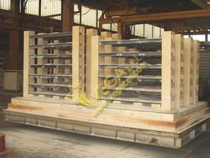 Used STOCK OF UNDERCUT METAL MOLDS