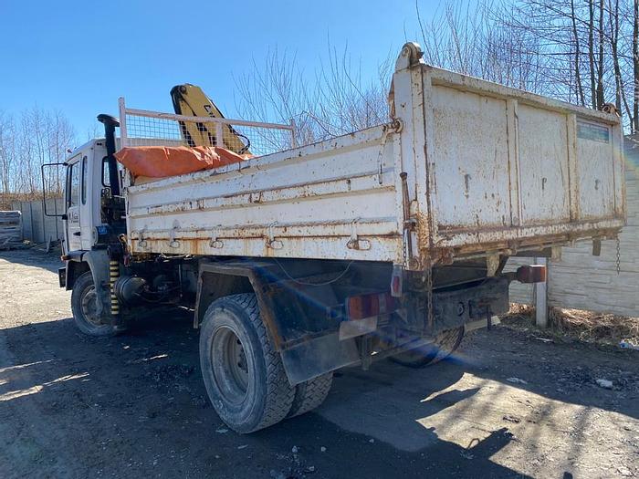 Gebruikt 1987 VOLVO FL6.11 kipper /crane