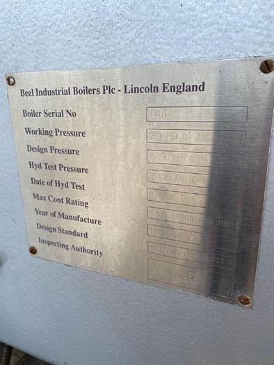 Used Beel Industrial Boiler