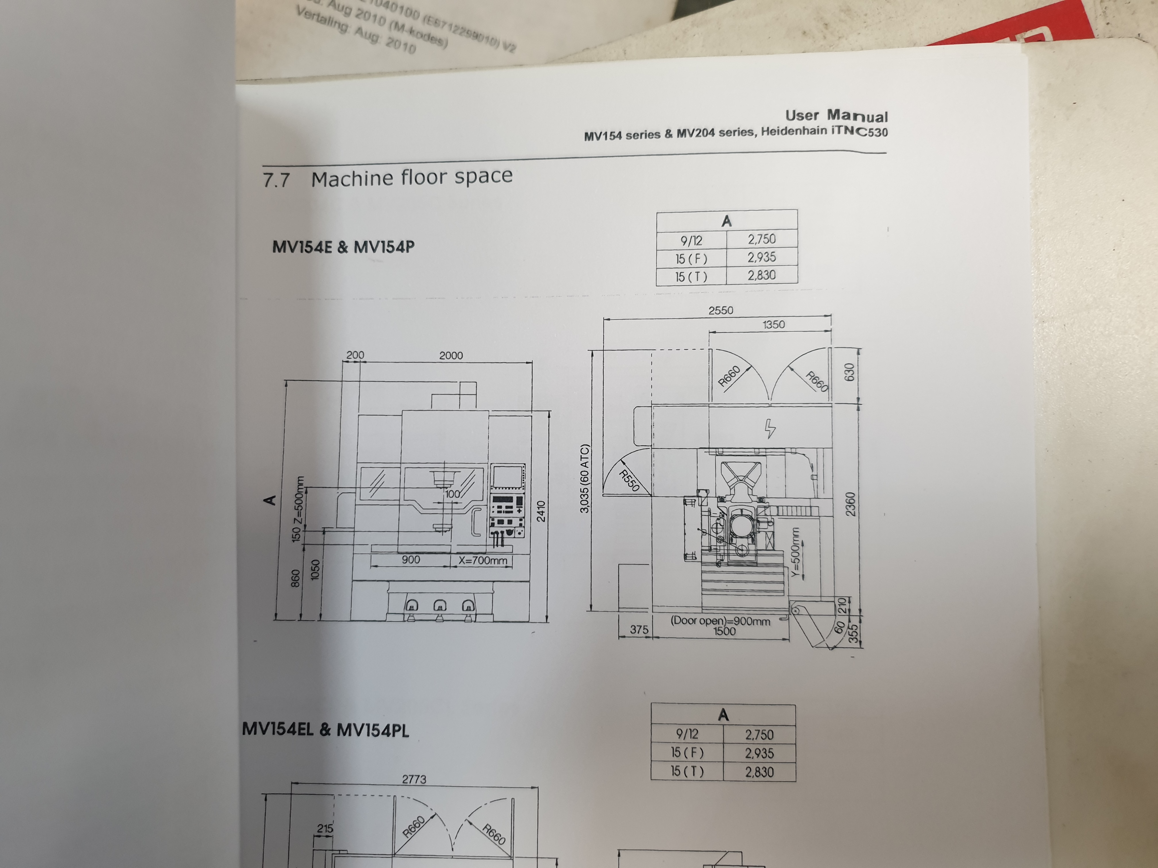 Gebruikt 2009 Quaser MV154PL
