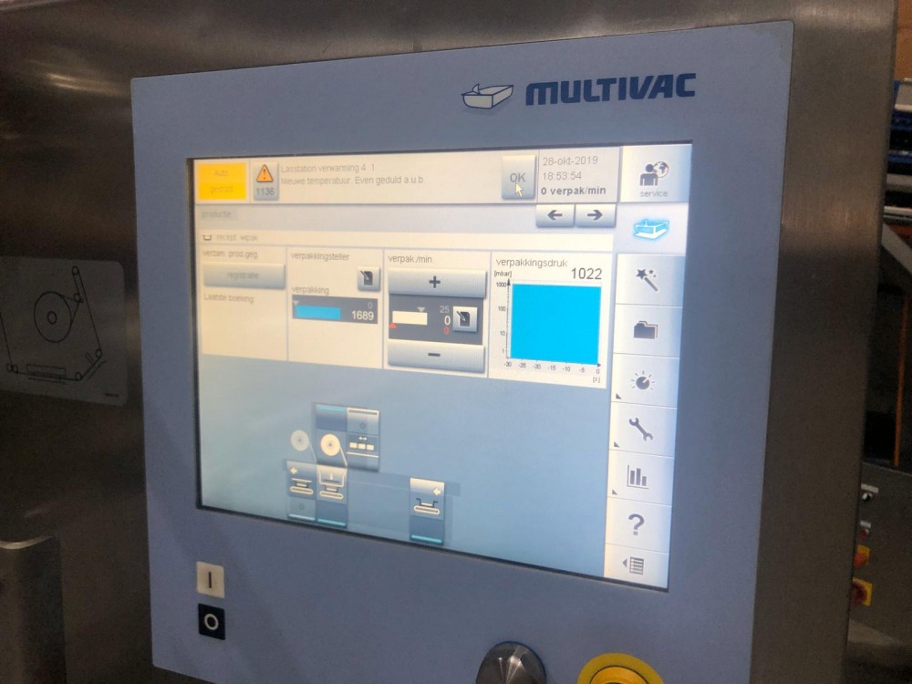 Used Multivac T300 traysealer