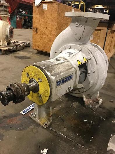Used AHLSTROM / SULZER APT 42-8  8 x 10 -10 CENTRIFUGAL PUMP S/S MFG. 2008