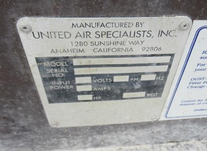 Used Mixer, Ribbon, 75 CF, C/St, Scott, Hopper, Dust Collector, #S741694