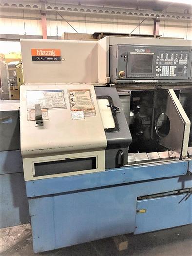 Used 2000 Mazak Dualturn 20 w/ Unload Package