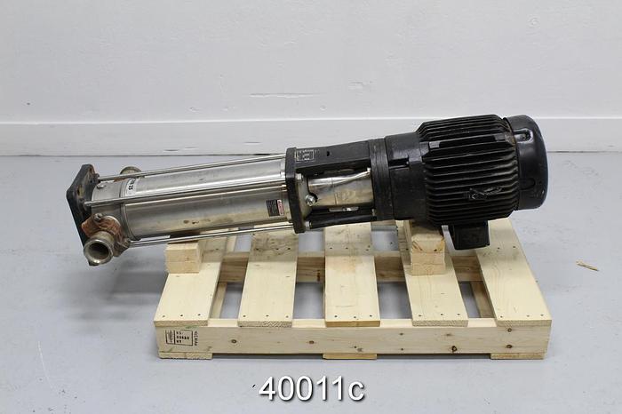 Used Grundfos 2x2 Vertical High Pressure Pump #40011