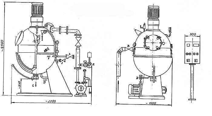 Used Aparat próżniowy pojemność 680  l - WWA 20