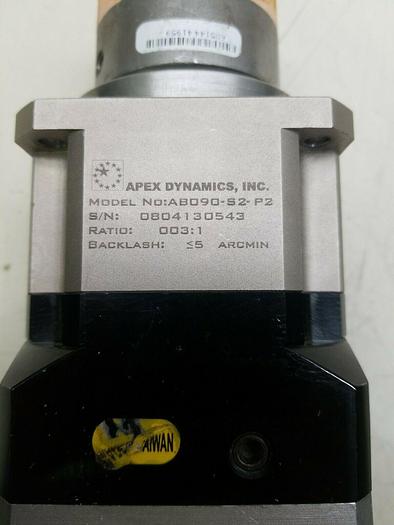 Used Emerson Control Techniques 089UDB400BACAA, Apex Dynamics AB090-S2-P2