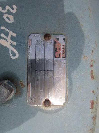 Used Motor, 30 HP, Reliance, Gearhead, 125 RPM Out, 230/460V #S737272