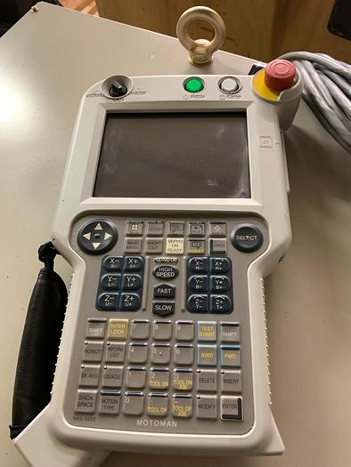 Used MOTOMAN UP50N (HP50) 50KG X 2046MM REACH 6 AXIS CNC ROBOT WITH NX100 CONTROL