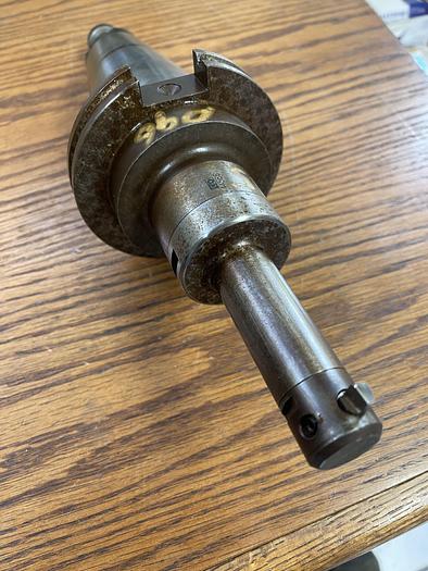 Used USED-C/O 44586 SWISS MADE CAT 50 WITH C/O 41263 SWISS MADE BORING HEAD ADAPTER