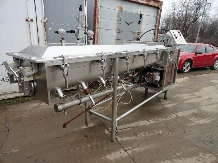 Used Cheese Cooker; Continuous Screw