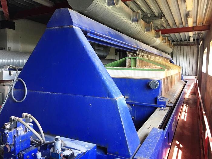 Used FILTRI DIEMME chamber filter press – GIGANTE 1500