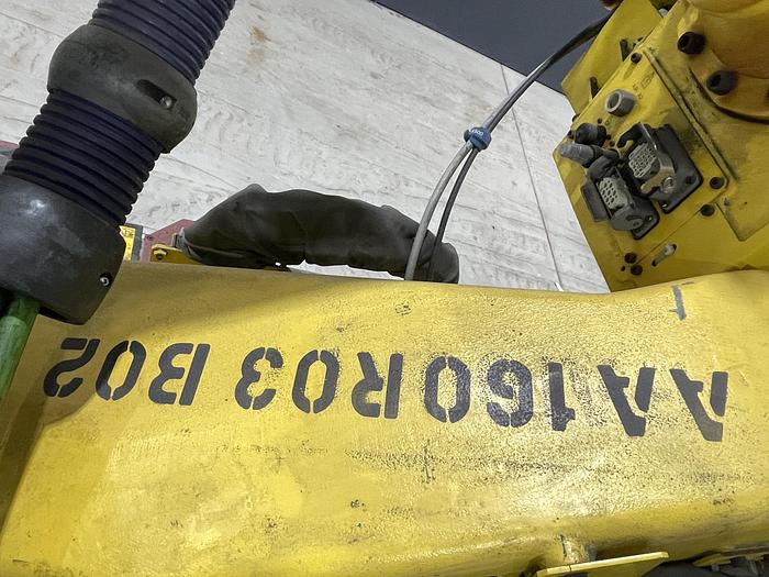 Used FANUC R2000IB/210F 6 AXIS ROBOT WITH R30iA CONTROLLER