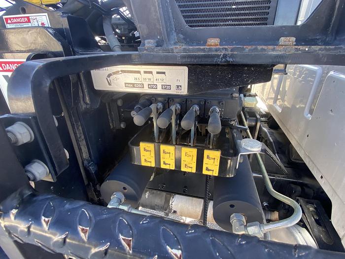 Used 2006 Sterling Flatbed Hiab Crane Truck