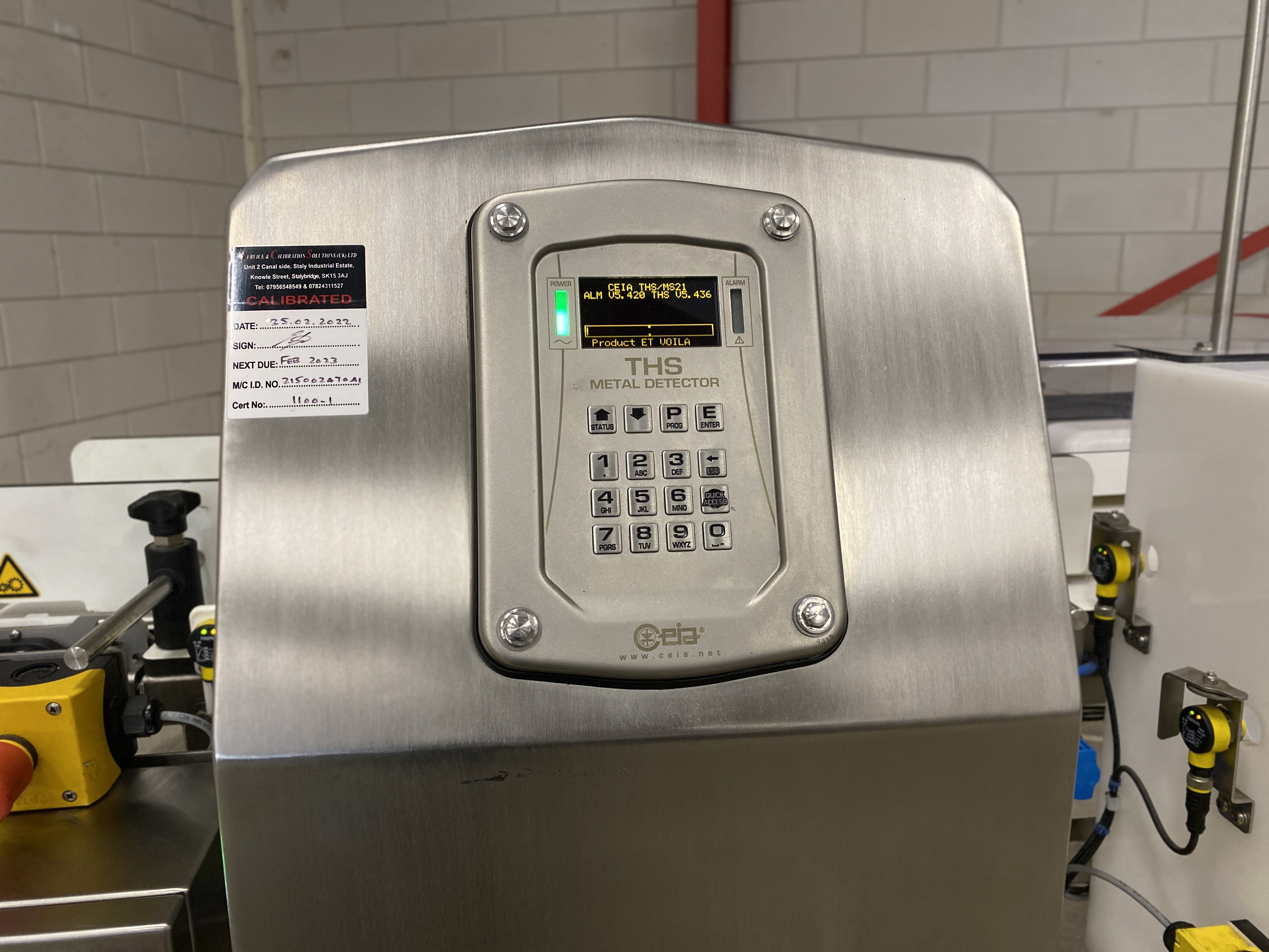 Used Ceia metal-detector THS/MS21