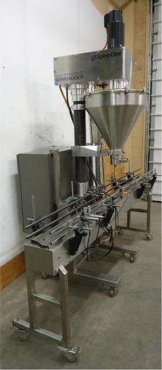 SPEE-DEE AUTOMATIC STAINLESS STEEL POWDER AUGER FILLER - MODEL 3500S