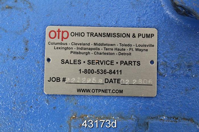 Used FMC Bean High Pressure Pump #43173