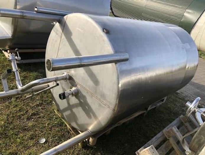 Used 2.6 m3 stainless steel tank