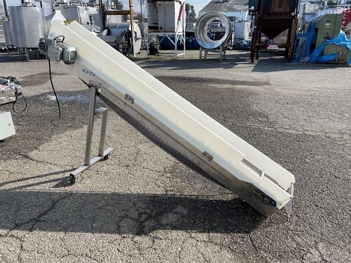 Used 8' Long x 7.5" Incline Conveyor