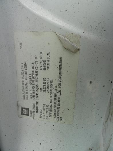 Used 2002 GMC TOPKICK C7500