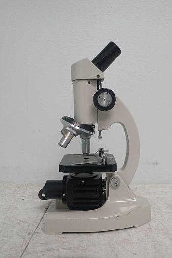 Used Southern Precision Instrument Model 1853 L Microscope w/ Objectives 4x, 10x, 40x