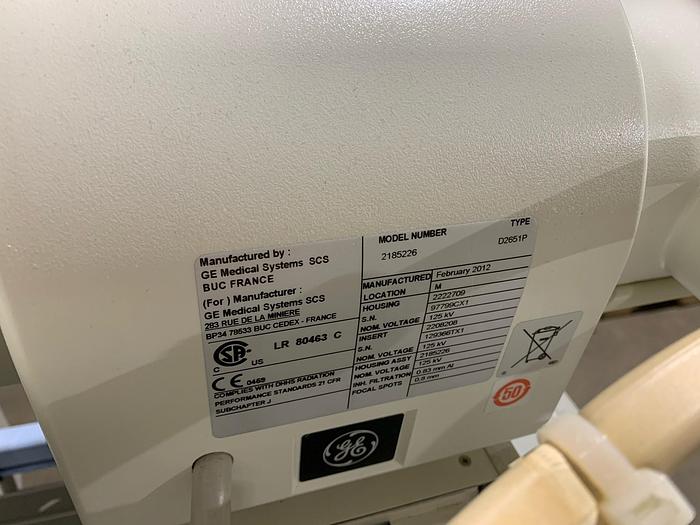 Used 2002 GE AMX 4+ Portable X-Ray