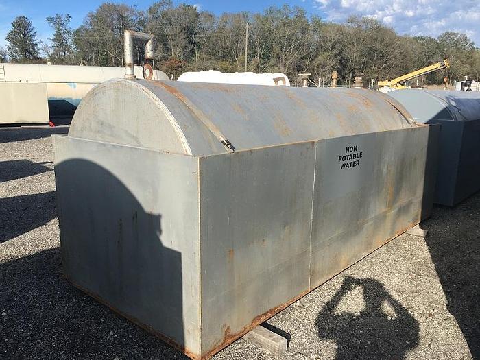 Used Used approximately 1800 gallon carbon steel horizontal storage tank(SOLD)