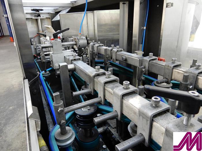 Used 2010 Pace  M500 SSD Bottle Orientator / Feeder with 75CFSP Bulk Bottle Hopper