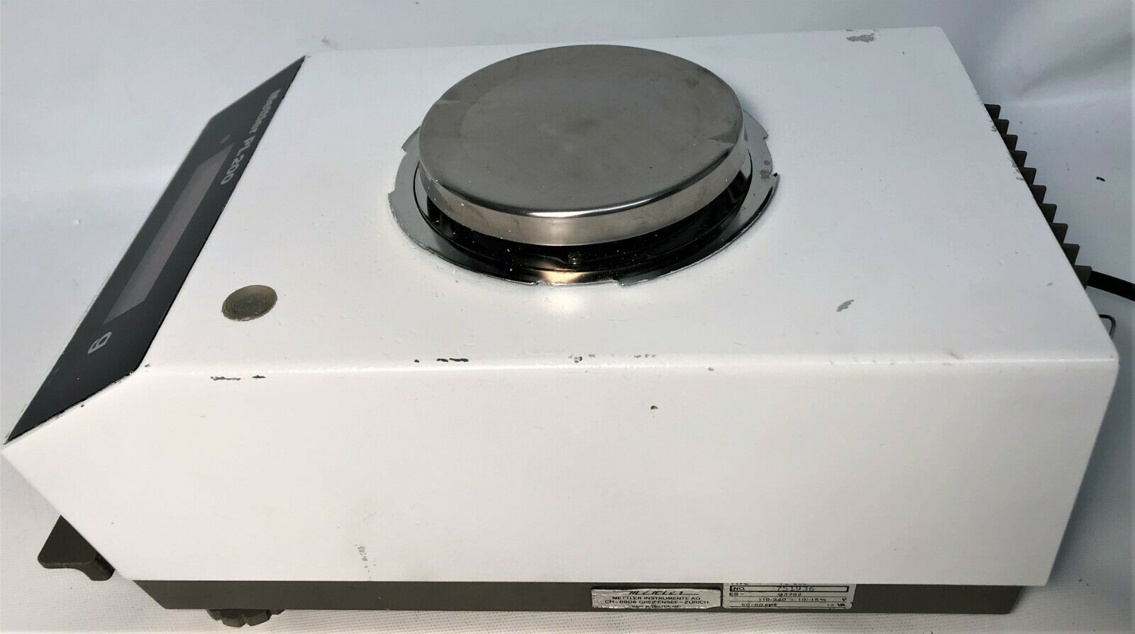 Used Mettler PL200 Balance - 200g x 0.01g