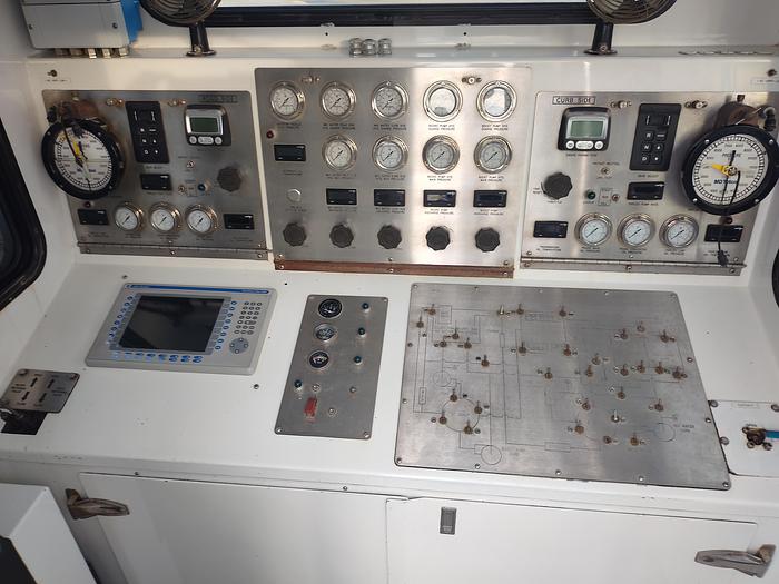 Used 2014 Cement Double Pump Trailer, BJ