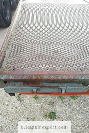 Used 1992 BASMORAIS tow recovery truck body with winch.