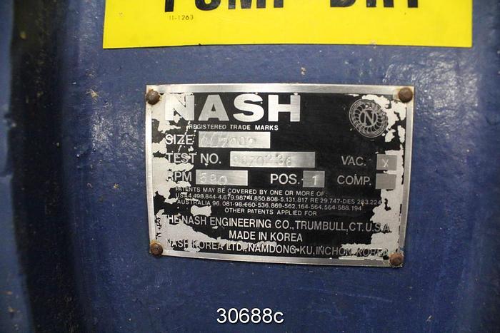 Used Nash CL2002 Vacuum Pump #30688