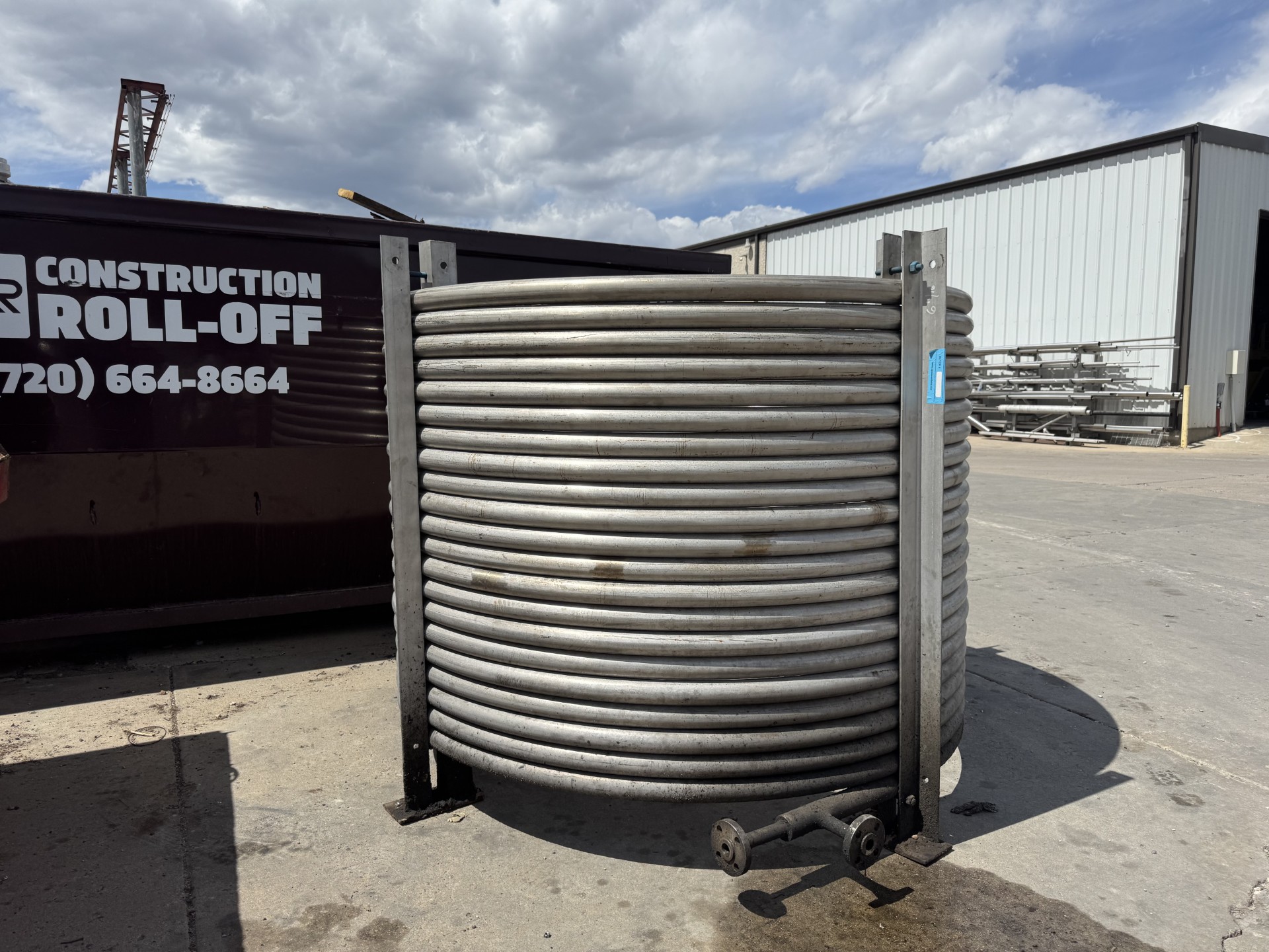 Tested SPIRAL TUBE HEAT EXCHANGER