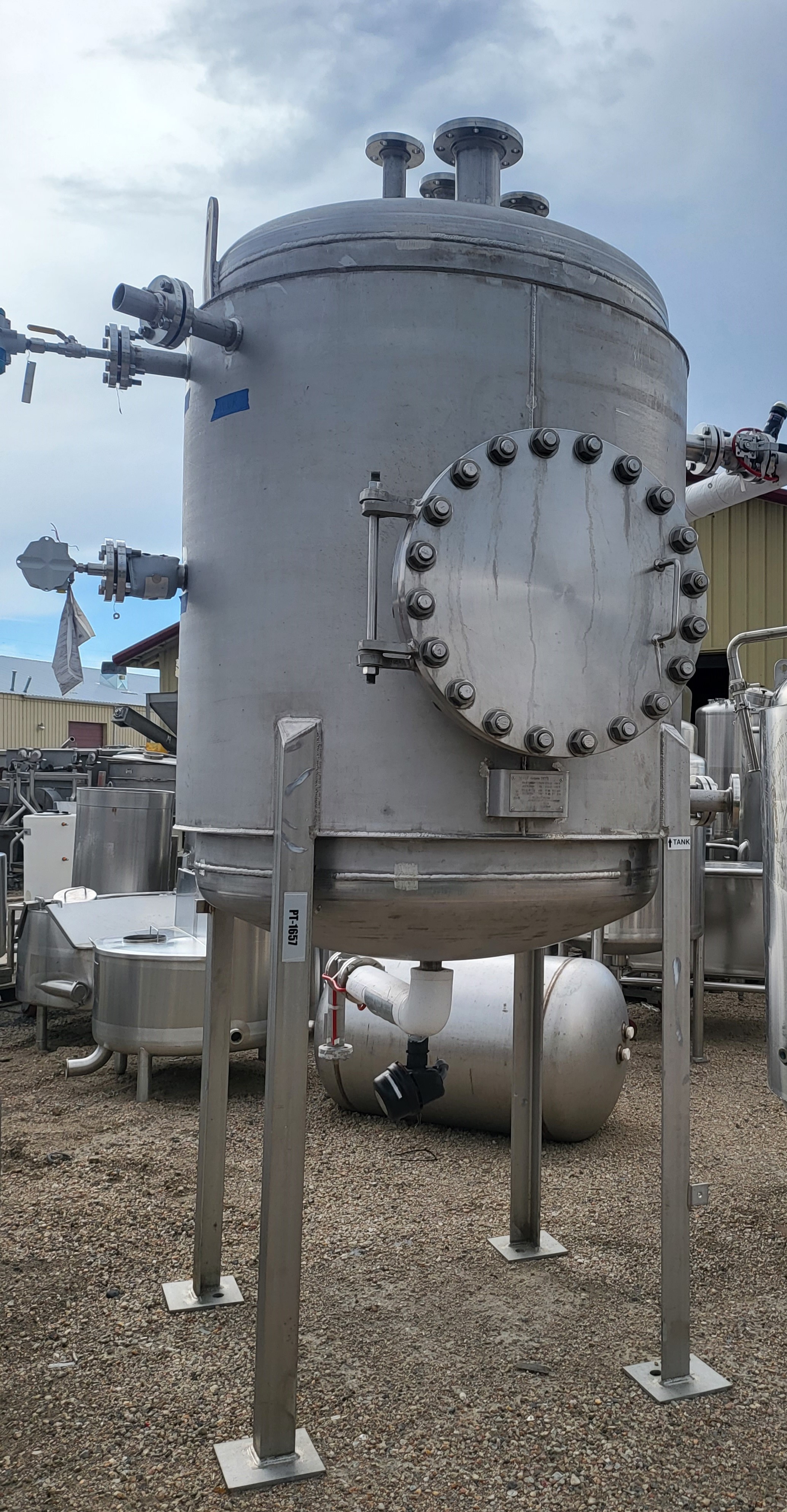 Refurbished JACKETED PRESSURE VESSEL