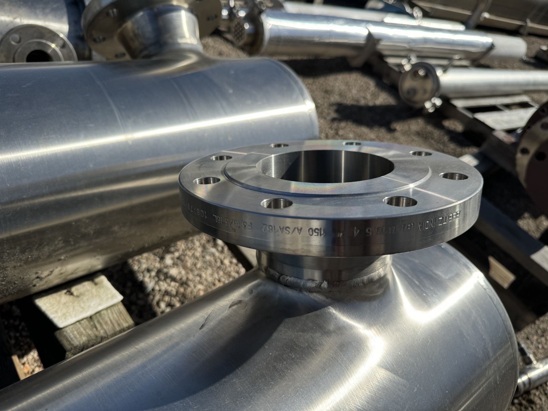 Refurbished ENERQUIP SHELL AND TUBE HEAT EXCHANGER