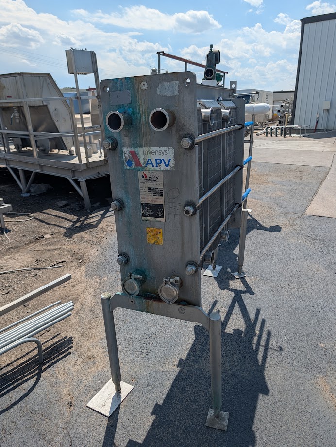 Used APV PLATE HEAT EXCHANGER SR2, R-14