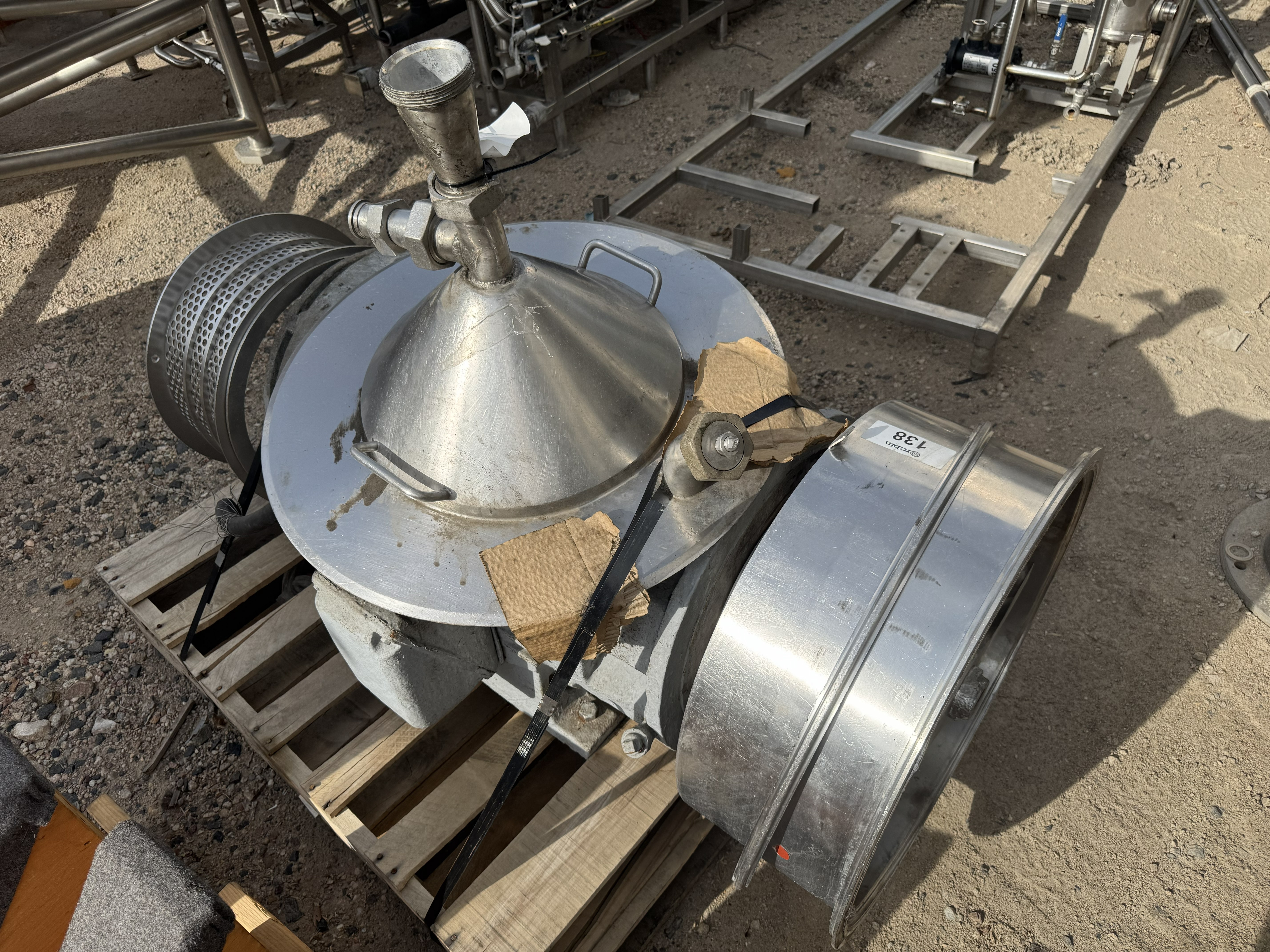 Used RIETZ DISINTEGRATOR-HAMMER MILL