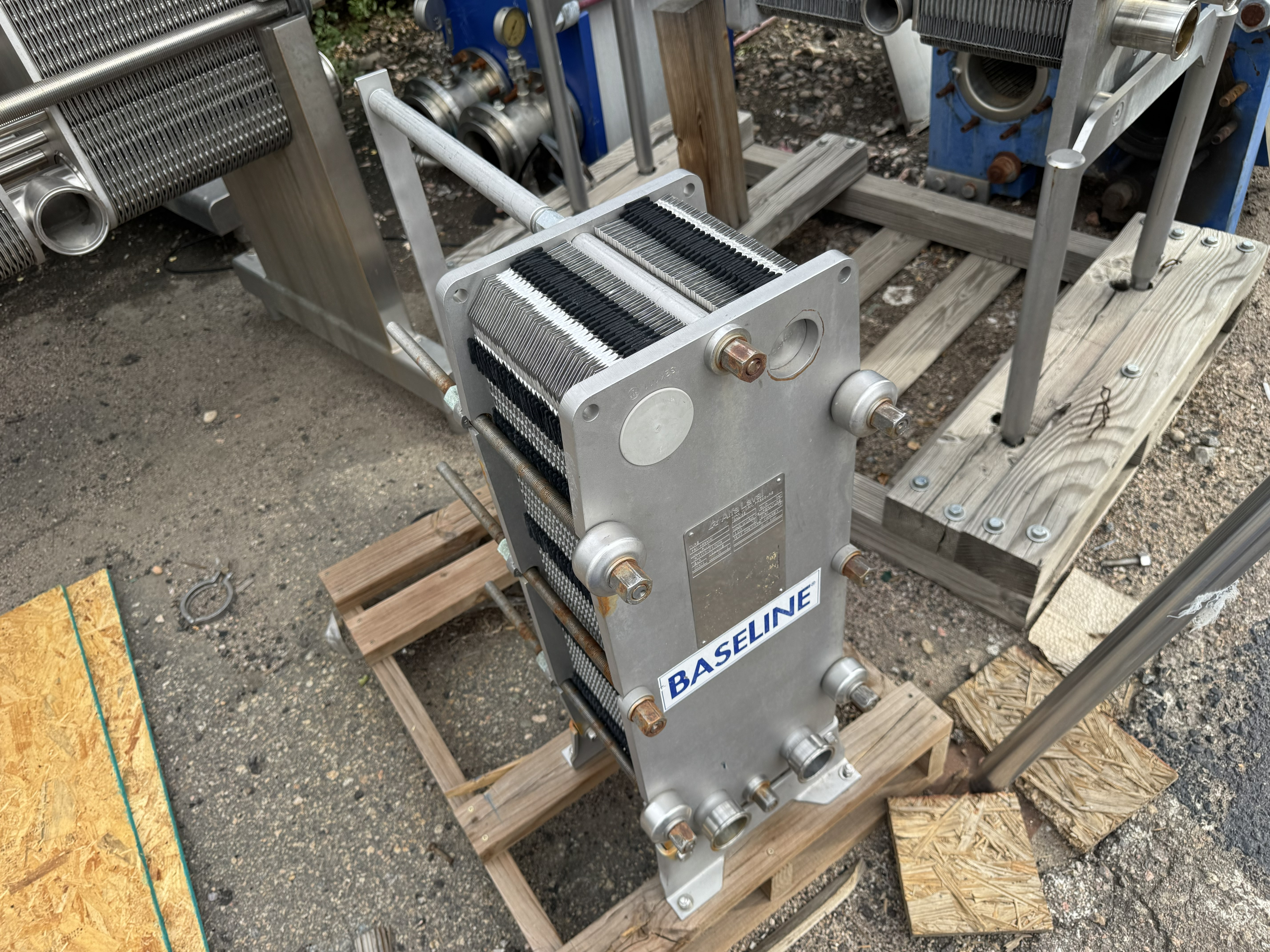 Used ALFA LAVAL PLATE HEAT EXCHANGER