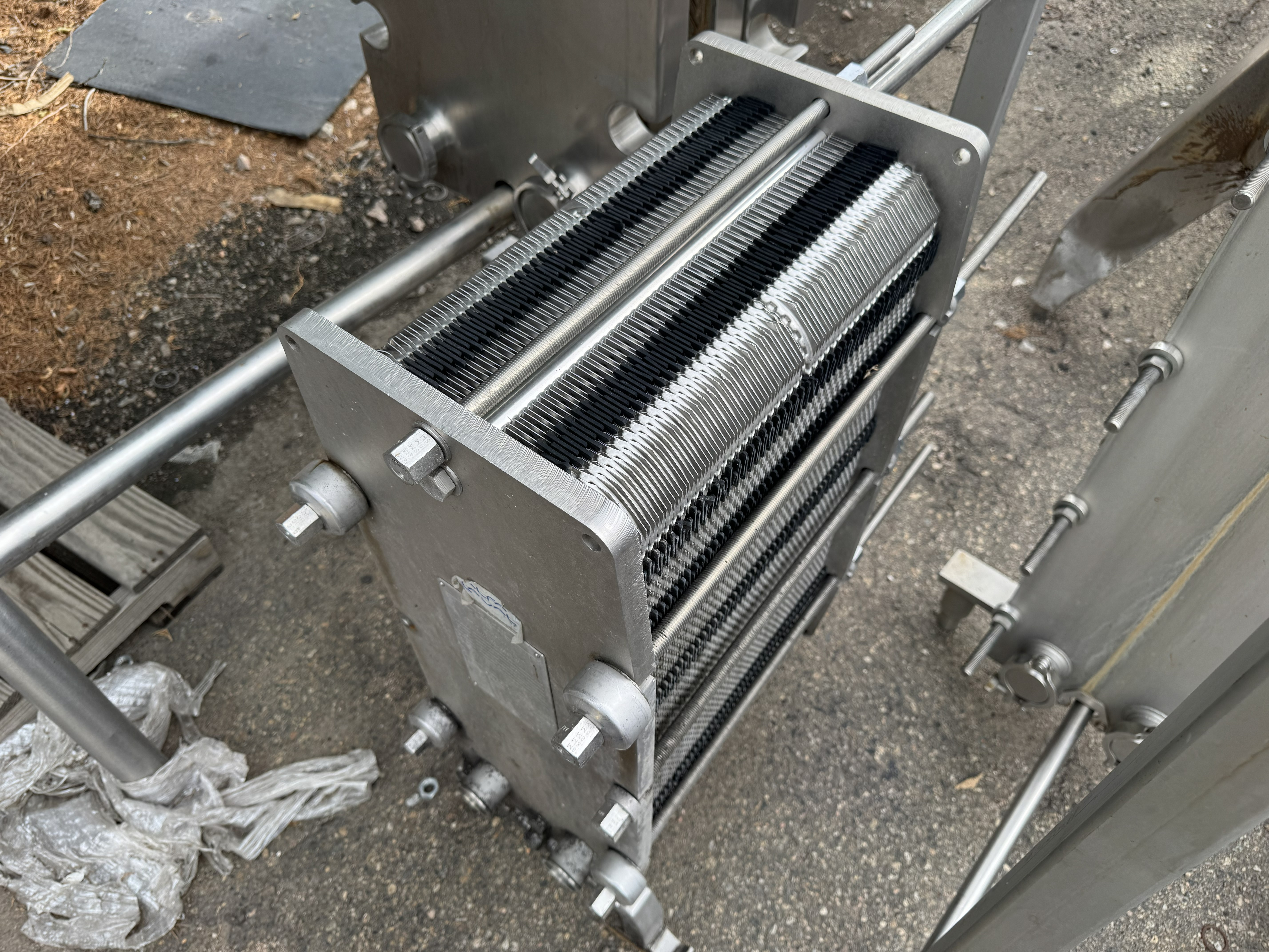 Used ALFA LAVAL PLATE HEAT EXCHANGER