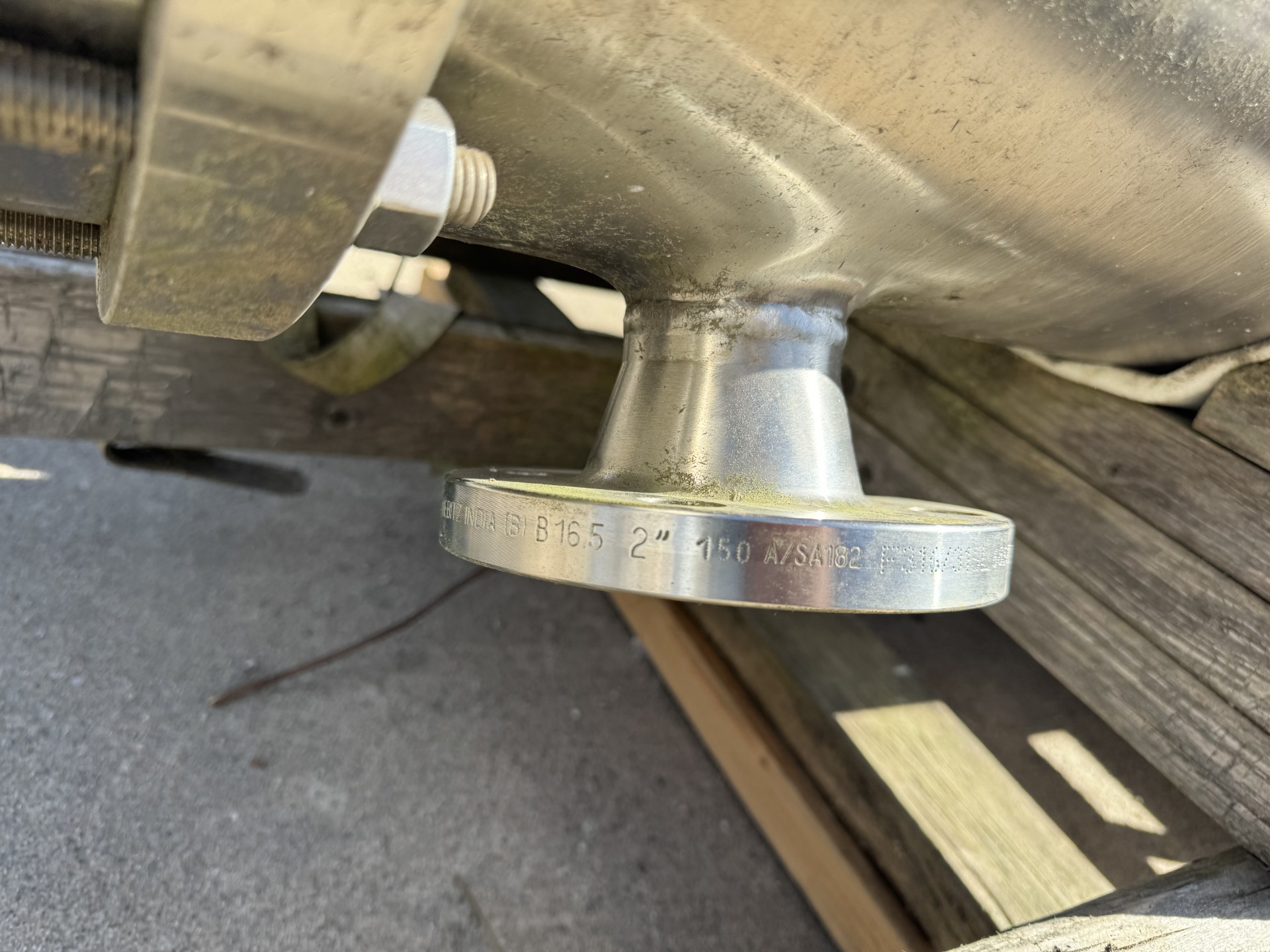 Refurbished ENERQUIP SHELL AND TUBE HEAT EXCHANGER