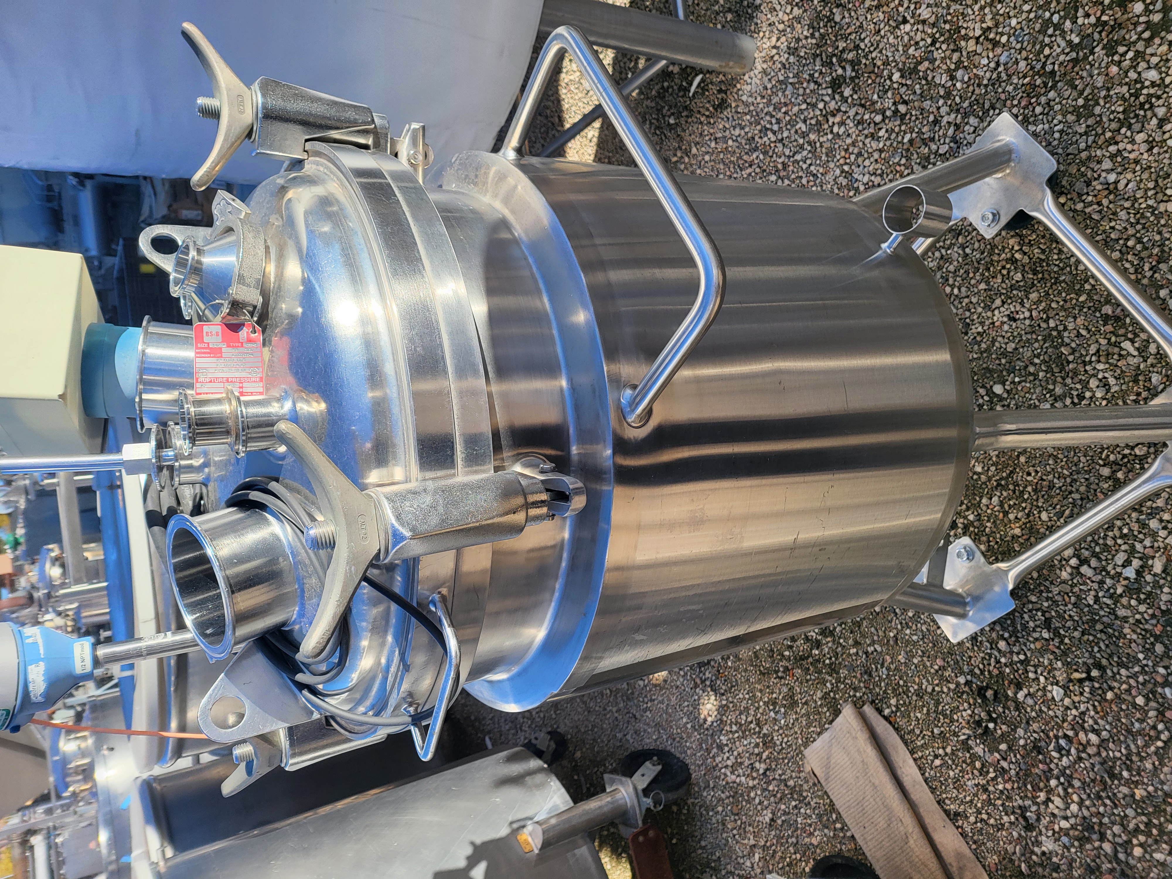 Refurbished 25 GALLON PRESSURE/VACUUM 316SS PROCESSOR