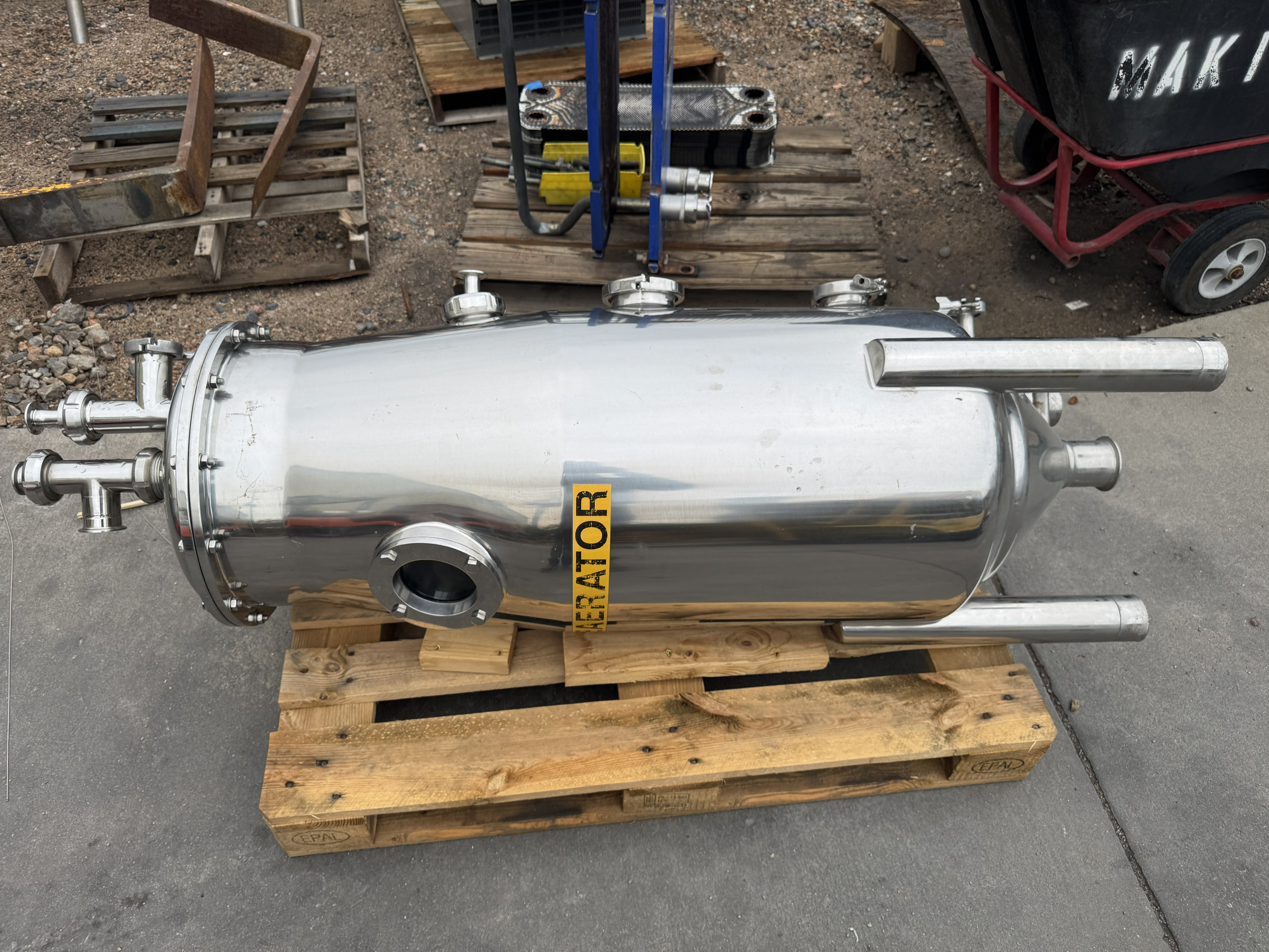 Used ALFA LAVAL DEAERATION TANK